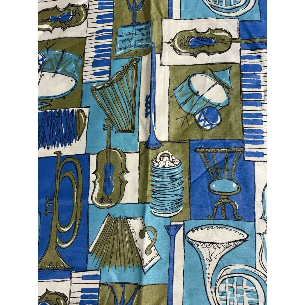 Vintage Fabric Material 38